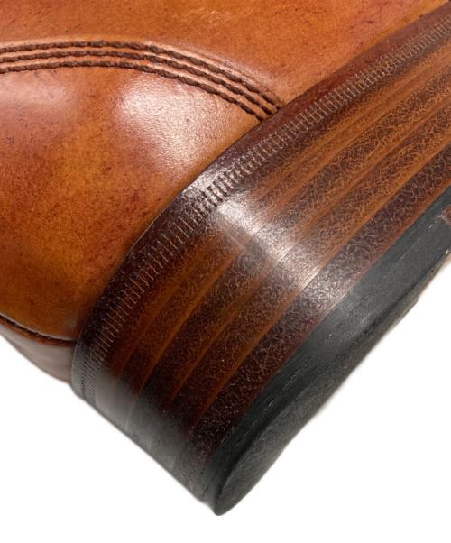 chausser（ショセ）chausser (ショセ) CORDOVAN CHUKKA BOOTS ブラウン サイズ:25 1/2の古着・服飾アイテム