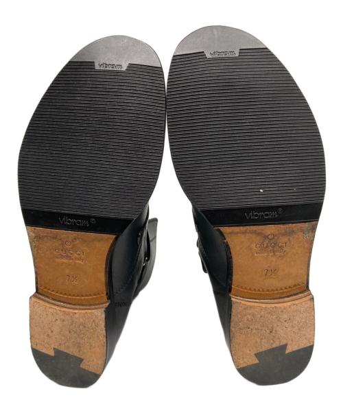 GUCCI（グッチ）GUCCI (グッチ) ジョッパーブーツ ブラック サイズ:7 1/2の古着・服飾アイテム