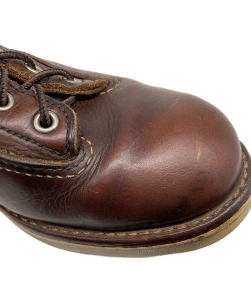 RED WING（レッドウィング）RED WING (レッドウィング) ラインマン/レースアップブーツ ブラウン サイズ:US 8の古着・服飾アイテム