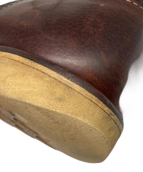 RED WING（レッドウィング）RED WING (レッドウィング) ラインマン/レースアップブーツ ブラウン サイズ:US 8の古着・服飾アイテム