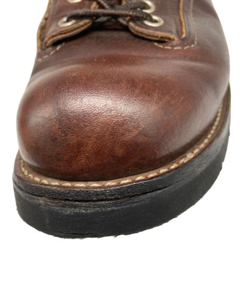 RED WING（レッドウィング）RED WING (レッドウィング) ラインマン/レースアップブーツ ブラウン サイズ:US 8の古着・服飾アイテム