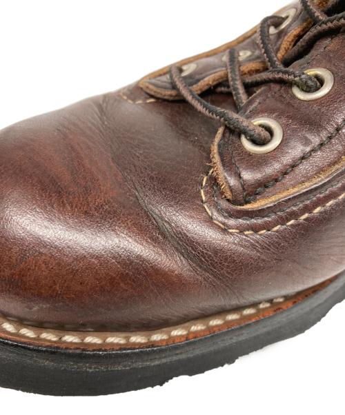 RED WING（レッドウィング）RED WING (レッドウィング) ラインマン/レースアップブーツ ブラウン サイズ:US 8の古着・服飾アイテム