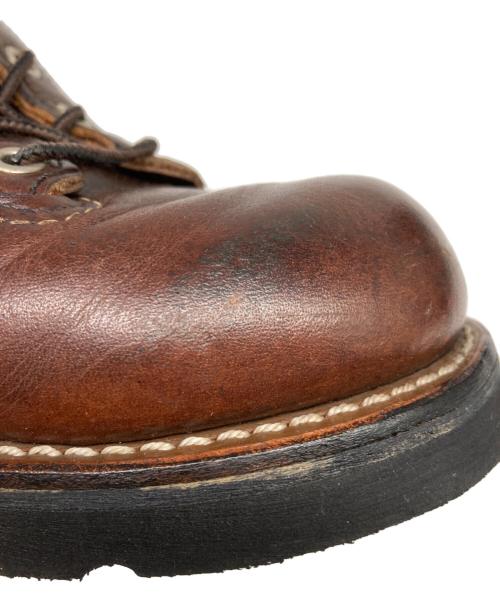 RED WING（レッドウィング）RED WING (レッドウィング) ラインマン/レースアップブーツ ブラウン サイズ:US 8の古着・服飾アイテム