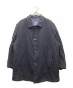 BURBERRY LONDONバーバリーロンドン）の古着「ウールステンカラーコート」｜ネイビー