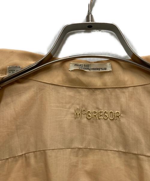 McGREGOR（マクレガー）McGREGOR (マクレガー) 50s開襟シャツ ベージュ サイズ:Ⅼの古着・服飾アイテム