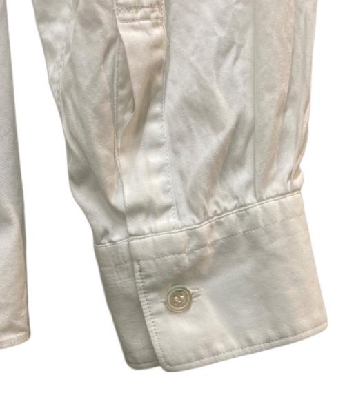 COMME des GARCONS SHIRT（コムデギャルソンシャツ）COMME des GARCONS SHIRT (コムデギャルソンシャツ) コットンポプリンレギュラーカラーシャツ ホワイト サイズ:Sの古着・服飾アイテム