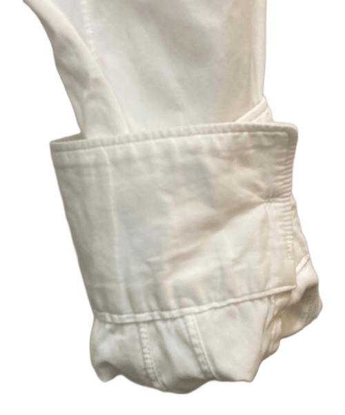 COMME des GARCONS SHIRT（コムデギャルソンシャツ）COMME des GARCONS SHIRT (コムデギャルソンシャツ) コットンポプリンレギュラーカラーシャツ ホワイト サイズ:Sの古着・服飾アイテム