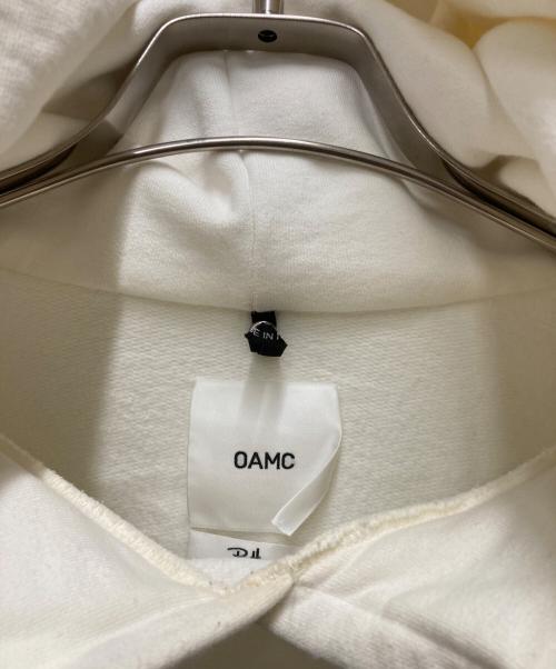 OAMC（オーエーエムシー）OAMC (オーエーエムシー) Ron Herman (ロンハーマン) 別注ロゴフーディー ナチュラル サイズ:Lの古着・服飾アイテム