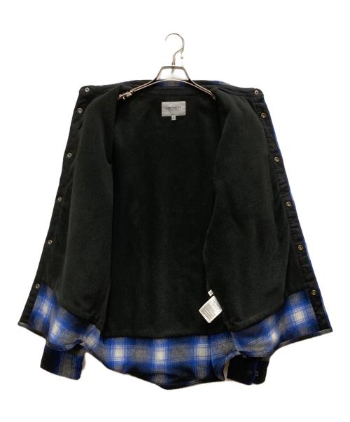 Carhartt WIP（カーハート ワークインプログレス）CARHARTT WIP (カーハート ワークインプログレス) Moreau Shirt Jac ブルー サイズ:Mの古着・服飾アイテム