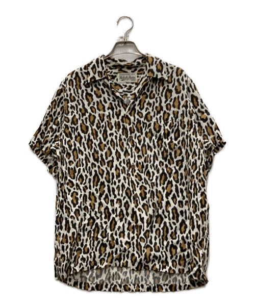 WACKO MARIA（ワコマリア）WACKO MARIA (ワコマリア) レオパードアロハシャツ ベージュ サイズ:Sの古着・服飾アイテム
