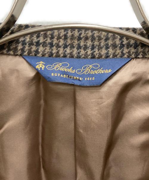 BROOKS BROTHERS（ブルックスブラザーズ）BROOKS BROTHERS (ブルックスブラザーズ) カシミヤ混テーラードジャケット ブラウン サイズ:Ｍの古着・服飾アイテム