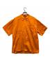 HUMAN MADE（ヒューマンメイド）の古着「OPEN COLLAR BD SHIRT」｜オレンジ