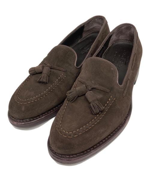 Jalan Sriwijaya（ジャランスリウァヤ）Jalan Sriwijaya (ジャランスリウァヤ) TIRTA EDWARD スウェードタッセルローファー ブラウン サイズ:6 1/2の古着・服飾アイテム