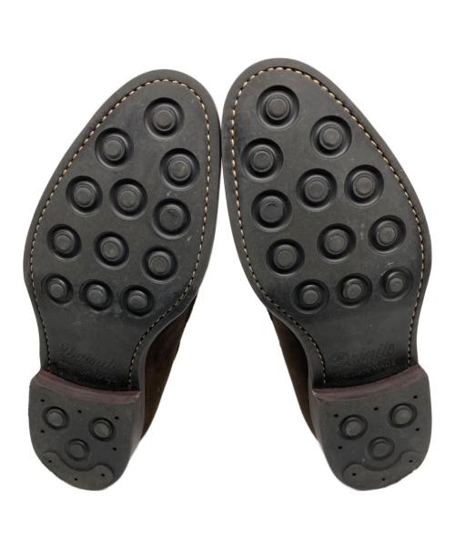 Jalan Sriwijaya（ジャランスリウァヤ）Jalan Sriwijaya (ジャランスリウァヤ) TIRTA EDWARD スウェードタッセルローファー ブラウン サイズ:6 1/2の古着・服飾アイテム