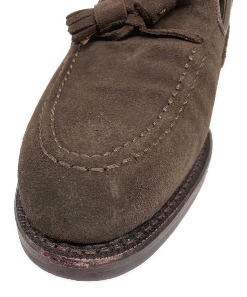 Jalan Sriwijaya（ジャランスリウァヤ）Jalan Sriwijaya (ジャランスリウァヤ) TIRTA EDWARD スウェードタッセルローファー ブラウン サイズ:6 1/2の古着・服飾アイテム