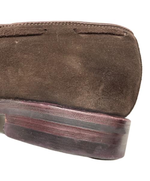 Jalan Sriwijaya（ジャランスリウァヤ）Jalan Sriwijaya (ジャランスリウァヤ) TIRTA EDWARD スウェードタッセルローファー ブラウン サイズ:6 1/2の古着・服飾アイテム