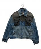 G-STAR RAW×FACETASMジースターロゥ×ファセッタズム）の古着「WORKER JACKET」｜ネイビー