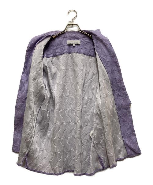 MIKAGE SHIN（ミカゲ シン）MIKAGE SHIN (ミカゲ シン) 半袖シャツ パープル サイズ:1の古着・服飾アイテム