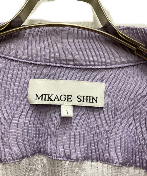 MIKAGE SHIN（ミカゲ シン）MIKAGE SHIN (ミカゲ シン) 半袖シャツ パープル サイズ:1の古着・服飾アイテム