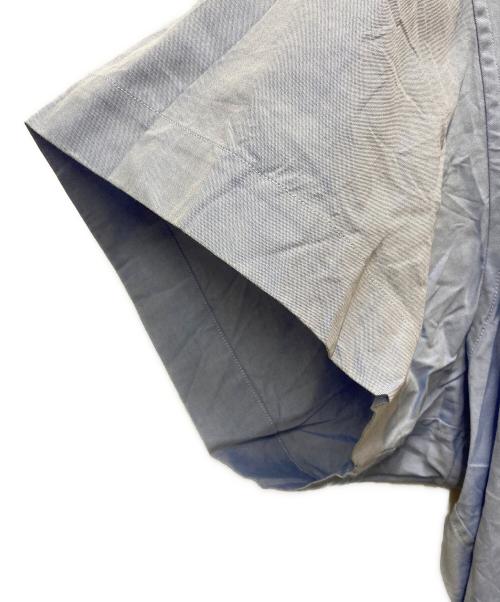 KOLOR（カラー）KOLOR (カラー) Rib Docking S/S Shirts ブルー サイズ:1の古着・服飾アイテム