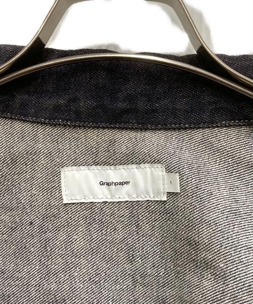 Graphpaper（グラフペーパー）Graphpaper (グラフペーパー) Colorfast Denim Blouson デニムジャケット ネイビー サイズ:1の古着・服飾アイテム