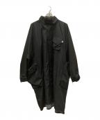 Comfy Outdoor Garmentコンフィアウトドアガーメント）の古着「RAIN FALLS PONCHO」｜ブラック