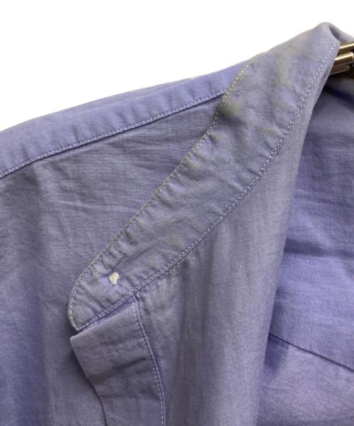 COMOLI（コモリ）COMOLI (コモリ) バンドカラーシャツ ブルー サイズ:2の古着・服飾アイテム