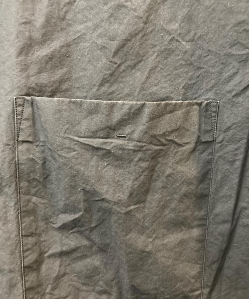 ATON（エイトン）ATON (エイトン) REGULAR COLLAR S/S SHIRT ネイビー サイズ:2の古着・服飾アイテム