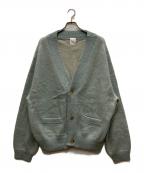 SUBLATIONSサブレーションズ）の古着「モヘア混ニットカーディガン」｜ブルー