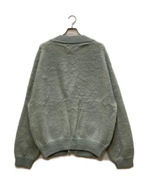 SUBLATIONS（サブレーションズ）SUBLATIONS (サブレーションズ) モヘア混ニットカーディガン ブルー サイズ:2の古着・服飾アイテム