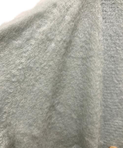 SUBLATIONS（サブレーションズ）SUBLATIONS (サブレーションズ) モヘア混ニットカーディガン ブルー サイズ:2の古着・服飾アイテム