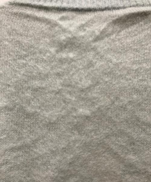 SUBLATIONS（サブレーションズ）SUBLATIONS (サブレーションズ) モヘア混ニットカーディガン ブルー サイズ:2の古着・服飾アイテム