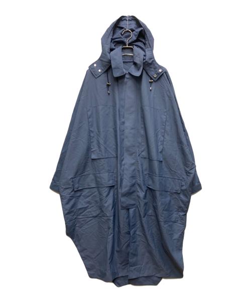 E.TAUTZ（イートーツ）E.TAUTZ (イートーツ) ナイロンモッズコート ブルー サイズ:Sの古着・服飾アイテム