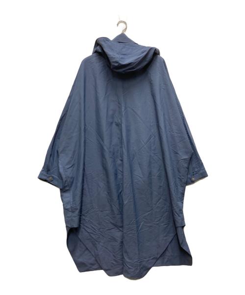 E.TAUTZ（イートーツ）E.TAUTZ (イートーツ) ナイロンモッズコート ブルー サイズ:Sの古着・服飾アイテム