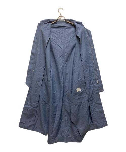 E.TAUTZ（イートーツ）E.TAUTZ (イートーツ) ナイロンモッズコート ブルー サイズ:Sの古着・服飾アイテム