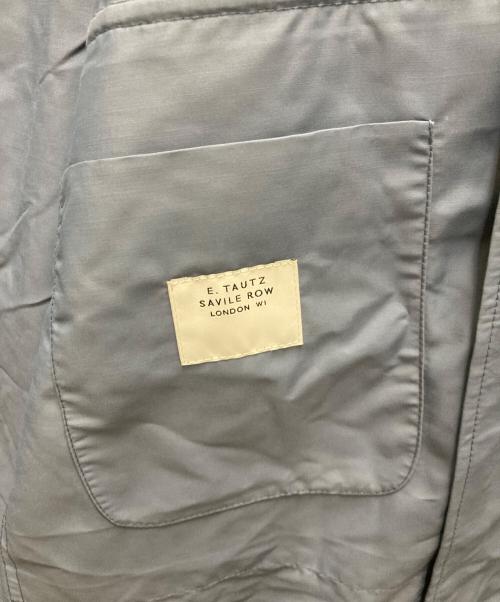 E.TAUTZ（イートーツ）E.TAUTZ (イートーツ) ナイロンモッズコート ブルー サイズ:Sの古着・服飾アイテム