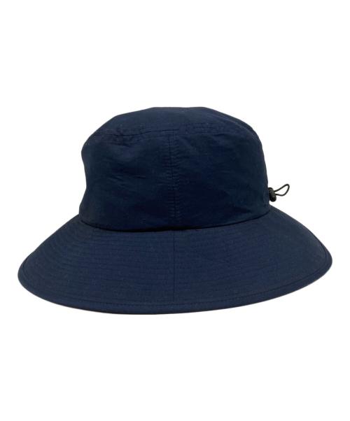 STUDIO NICHOLSON（スタジオ ニコルソン）STUDIO NICHOLSON (スタジオ ニコルソン) RISSO/BONDED COTTON WIDE BRIM HAT ネイビーの古着・服飾アイテム