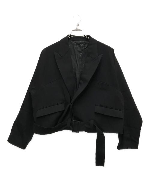 SUBLATIONS（サブレーションズ）SUBLATIONS (サブレーションズ) クロップジャケット ブラック サイズ:不明の古着・服飾アイテム