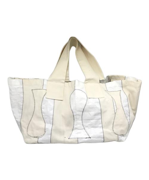 KHOKI（コッキ）KHOKI (コッキ) IKE○ bag ホワイトの古着・服飾アイテム