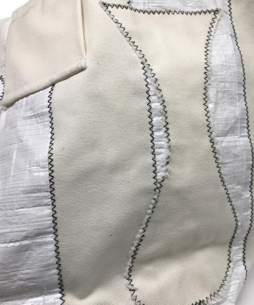 KHOKI（コッキ）KHOKI (コッキ) IKE○ bag ホワイトの古着・服飾アイテム