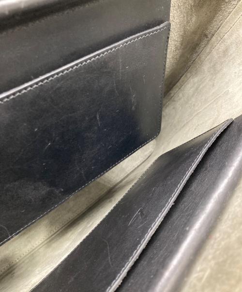 土屋鞄（ツチヤカバン）土屋鞄 (ツチヤカバン) レザートートバッグ ブラックの古着・服飾アイテム