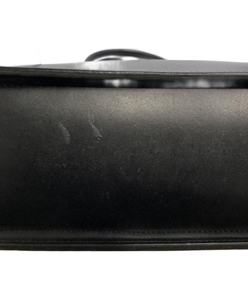 土屋鞄（ツチヤカバン）土屋鞄 (ツチヤカバン) レザートートバッグ ブラックの古着・服飾アイテム