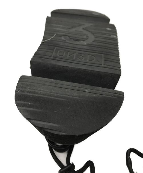 UN3D.（アンスリード）UN3D. (アンスリード) WAVE CODE VOLUME SOLE SANDAL ブラック サイズ:37相当の古着・服飾アイテム