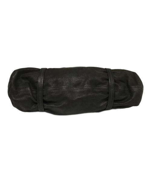 PRADA（プラダ）PRADA (プラダ) パイソン切替レザーワンショルダーバッグ ブラウンの古着・服飾アイテム