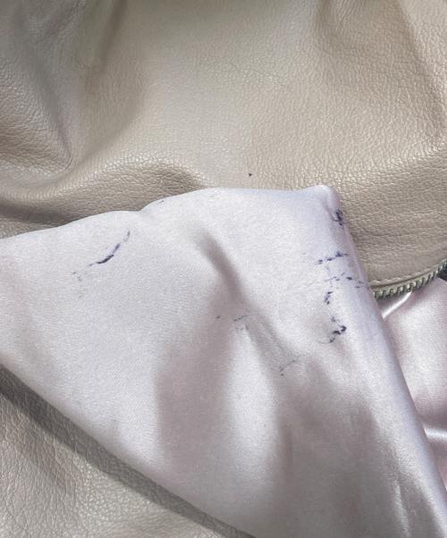 PRADA（プラダ）PRADA (プラダ) パイソン切替レザーワンショルダーバッグ ブラウンの古着・服飾アイテム