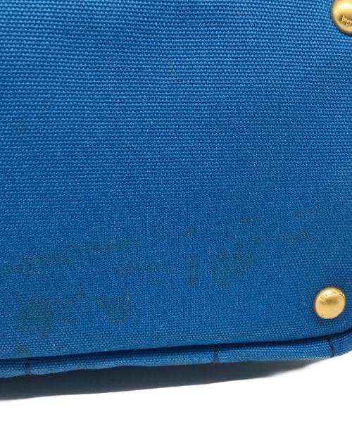 PRADA（プラダ）PRADA (プラダ) カナパ2wayミニトートバッグ ブルーの古着・服飾アイテム