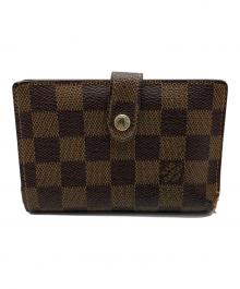 LOUIS VUITTON（ルイ ヴィトン）の古着「2つ折りがま口財布」｜ブラウン