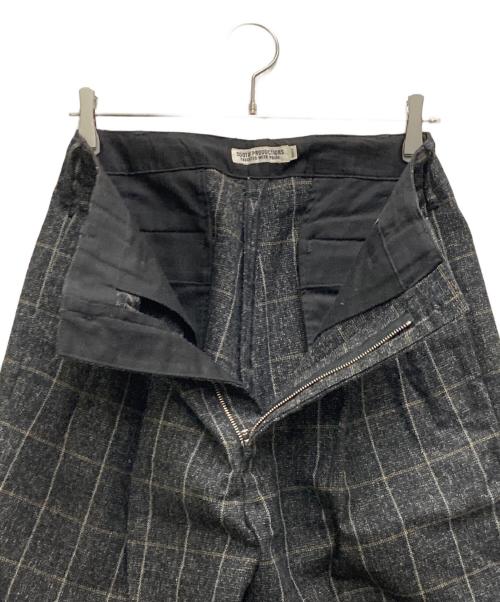 COOTIE（クーティー）COOTIE (クーティー) ウールチェックパンツ グレー サイズ:Sの古着・服飾アイテム
