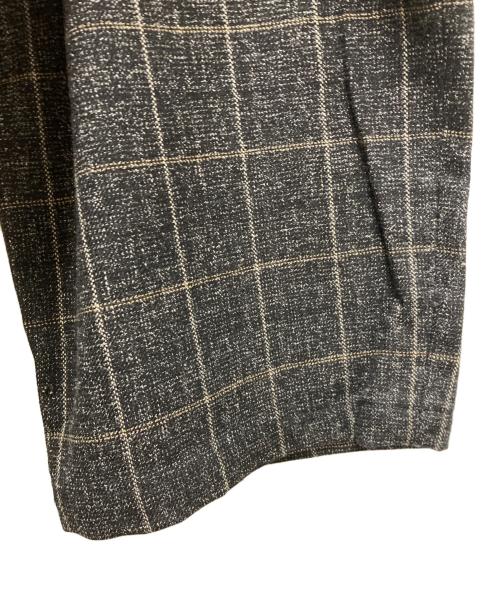COOTIE（クーティー）COOTIE (クーティー) ウールチェックパンツ グレー サイズ:Sの古着・服飾アイテム