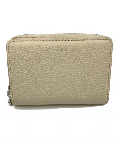中古・古着通販】VASIC (ヴァジック) ラウンドファスナー財布 ベージュ